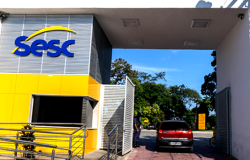 Fachada do Sesc Venda Nova