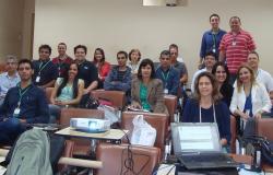 Cerca de 18 funcionários da Prodabel em curso de capacitação.
